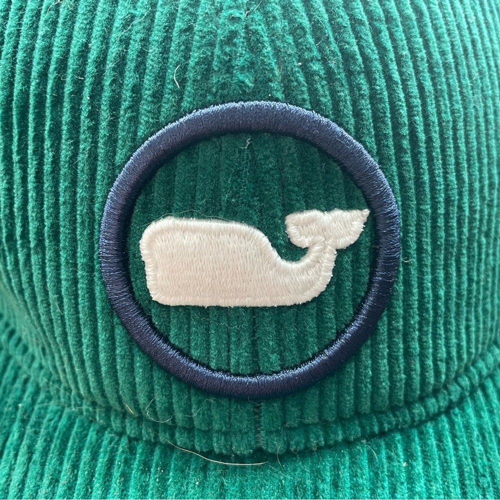 Green Vineyard Vines Corduroy Kids Cap - Picture 3 of 5